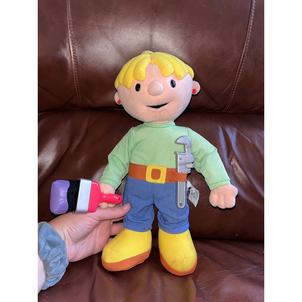 Playskool Bob The Builder‎ Plush Doll Toy Character